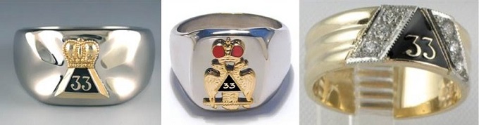 Ring 33rd degrees