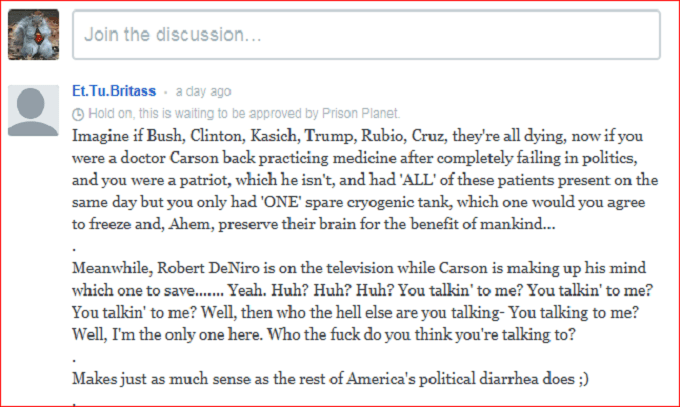 Screenshot PP comment cryugenics