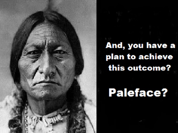 Sitting Bull American Indian Plan Paleface