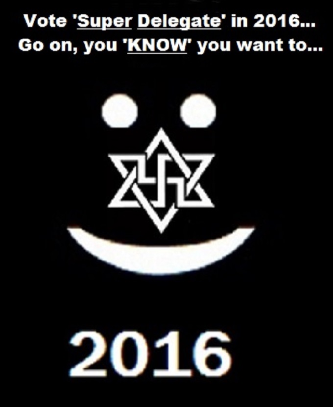 Swastika Smiley Super Delegate 2016