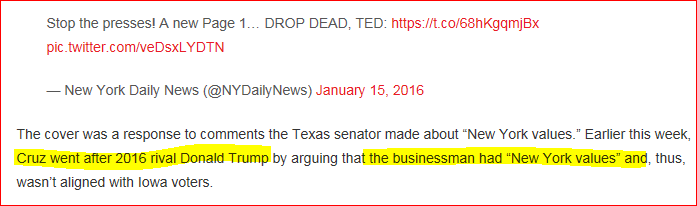 Ted Cruz TRUMP lying America