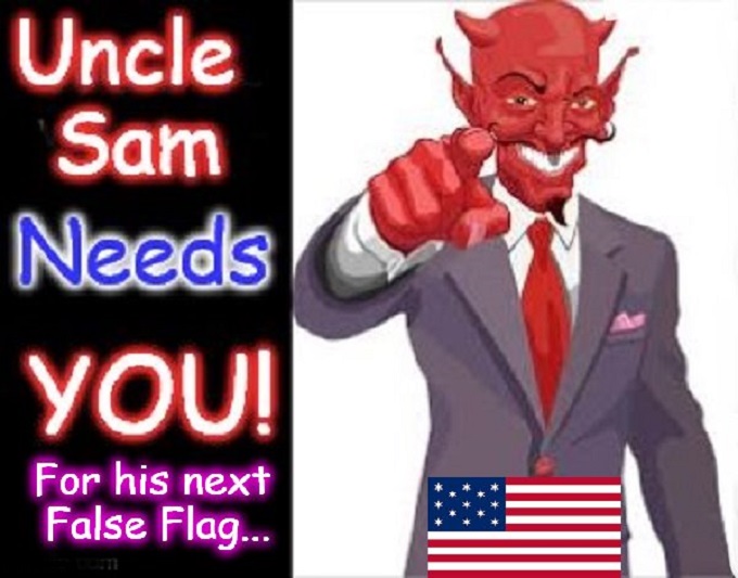 Uncle Sam False Flag ~