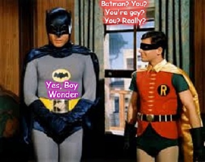 Batman und Robin ~ Batman is gay