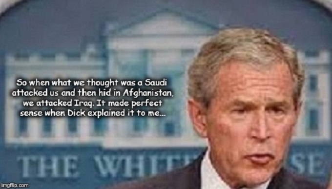 Bush Dubya Dick Saudi White House Afghan Iraq