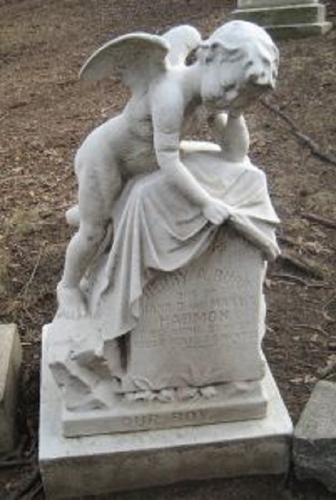 Child Angel tombstone