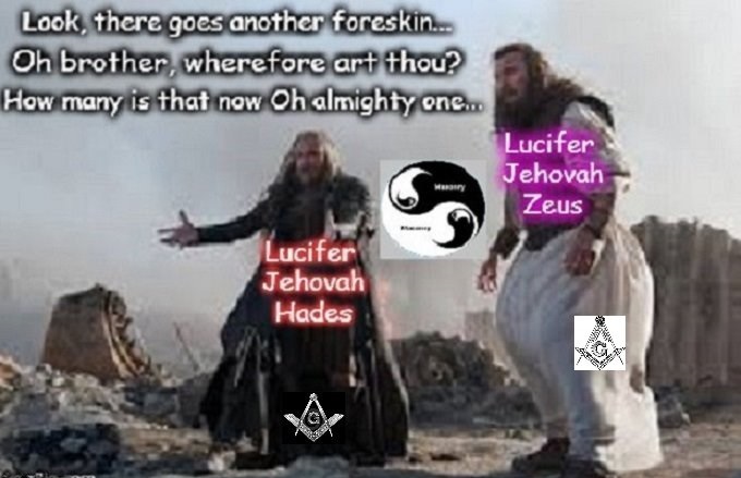 Hades Zeus Mason Lucifer Jehovah