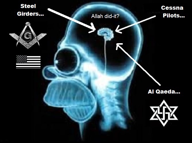 Homer American Mason fascist Allah did it Cessna