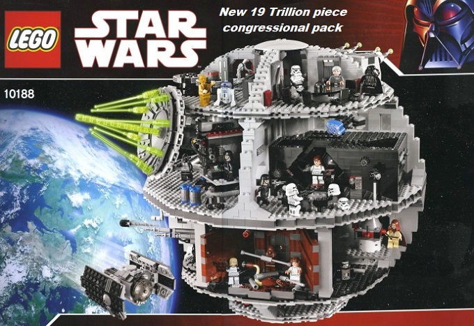 Lego Star Wars 19 Trillion piece
