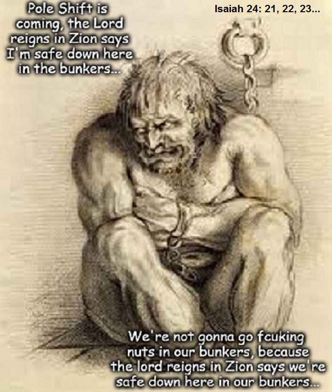 Pole Shift bunker madness