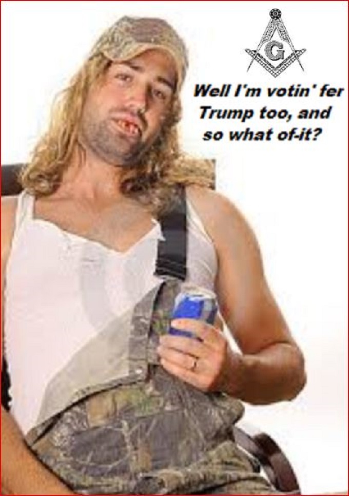 Trump Hillbilly Mason