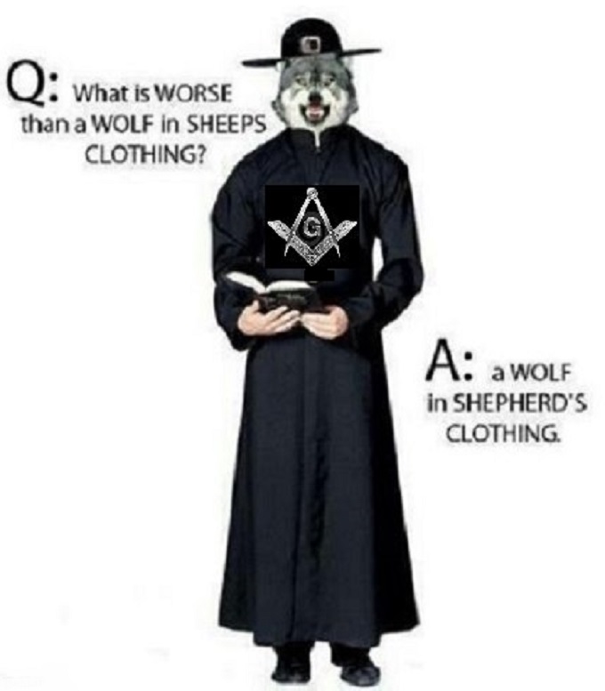 Wolf in Mason's clothing cleric