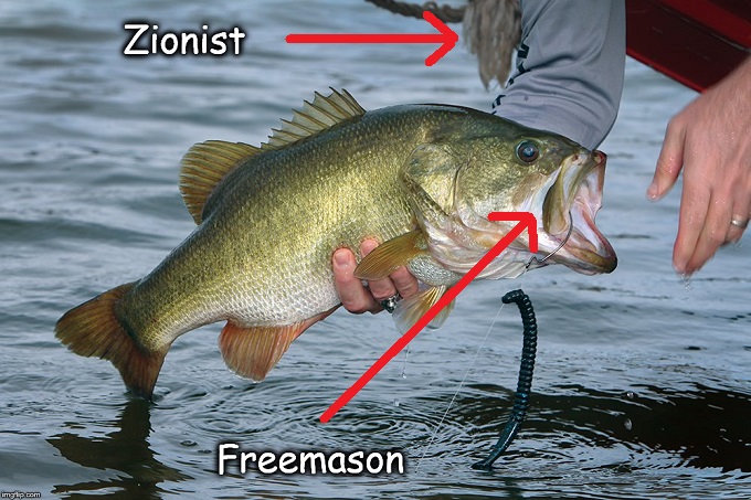 Zionist Freemason fat mouthed Bass