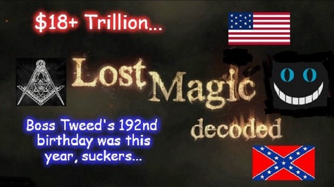 Lost Magic decoded Boss TWEED MASON 18 Trillion