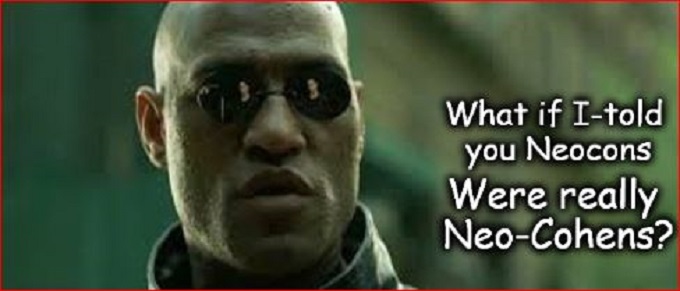 Morpheous Neocon Neo-Cohens