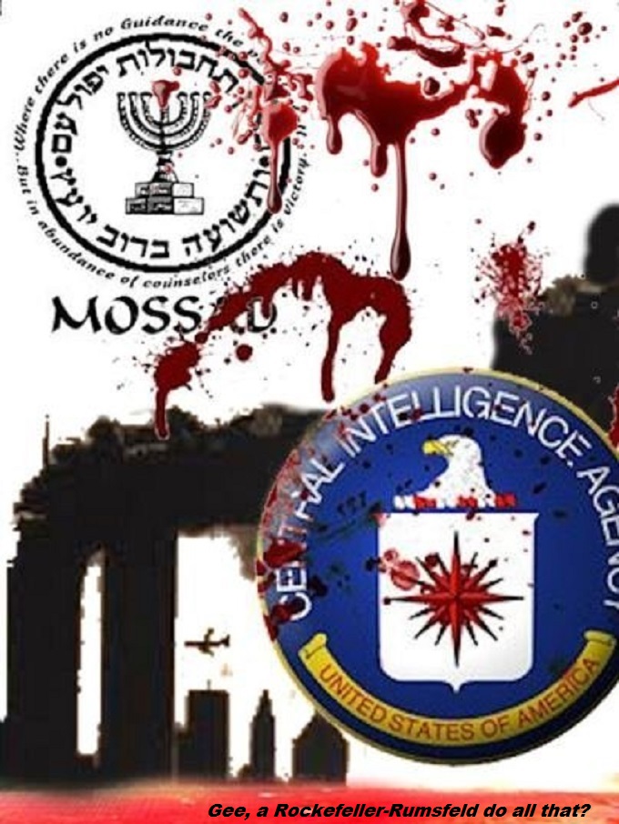 Mossad '911' Connect the 'CIA' Masonic Rockefeller Rumsfeld