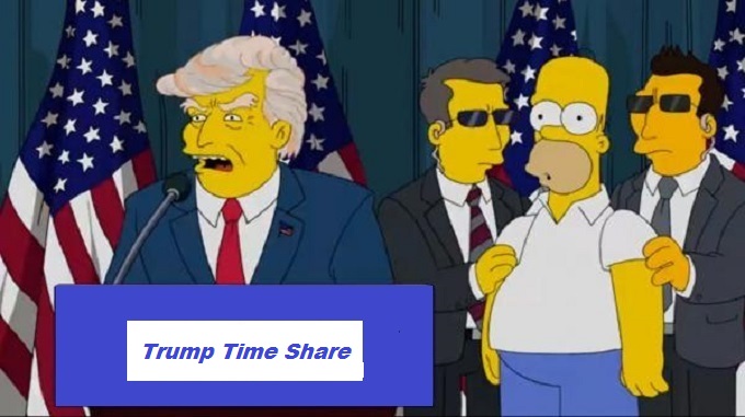 Trump election Homer Trump Time Share
