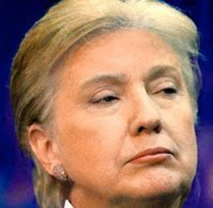 Trump Hillary hair