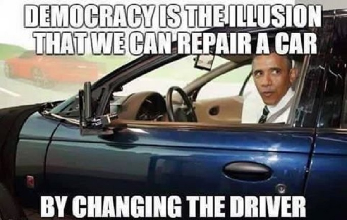 Democracy is the illusion