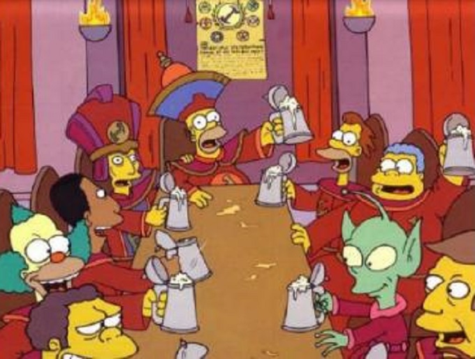 Homer Simpson Stonecutters