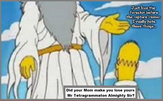 Homer Tetragramatton Foreskin