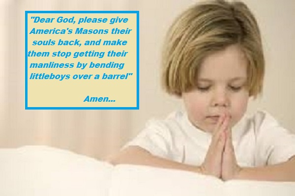 Kittle Girl Praying America's Masons