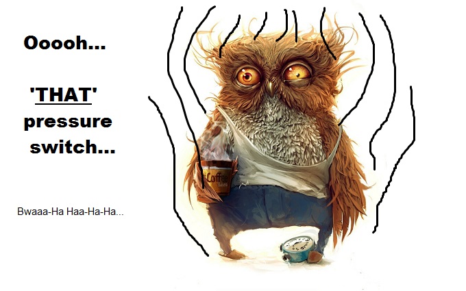 Owl shock pressure switch