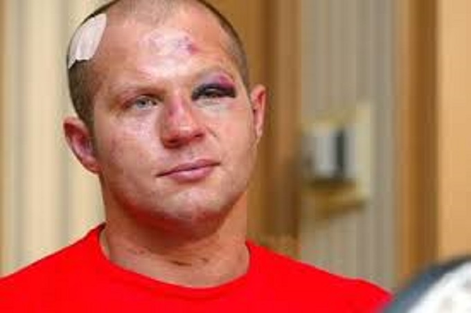 Post fight Emelianenko