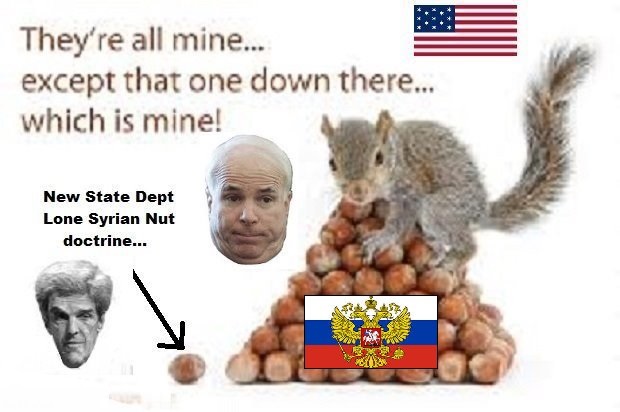 Squirrel McCain Kerry Syrian LONE NUT Russia NO IMG