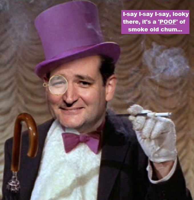 Ted-Cruz-Penguin poof of smoke
