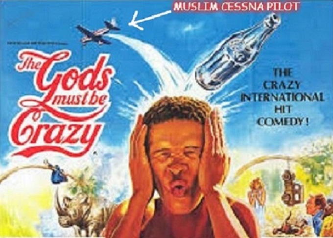 The gods must be crazy ~ Muslim Cessna pilot