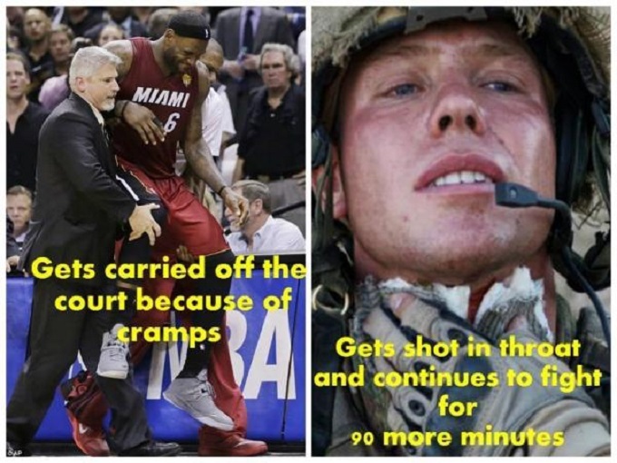 bASKETBALL WOUNDED SOLDIER