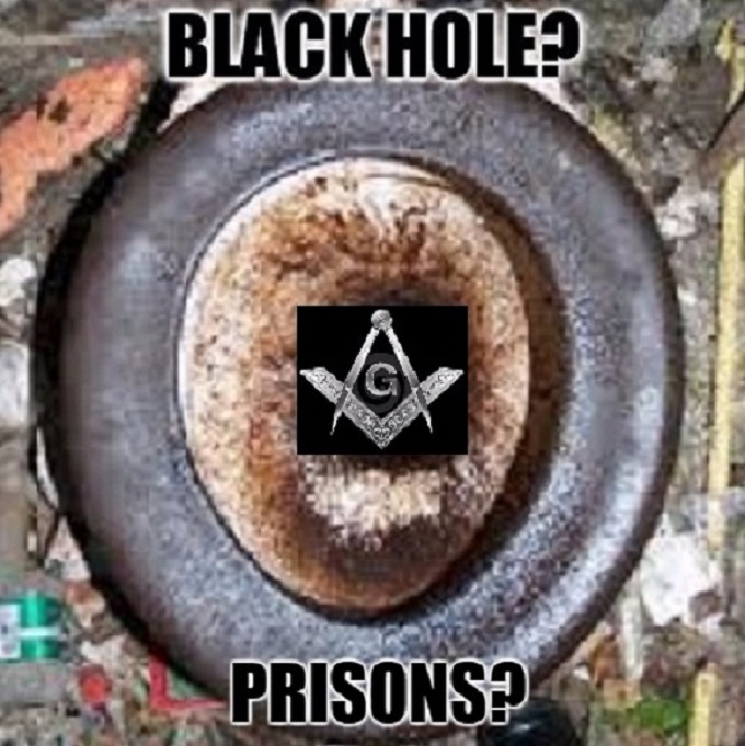 Black Hole Prisons toilet Mason