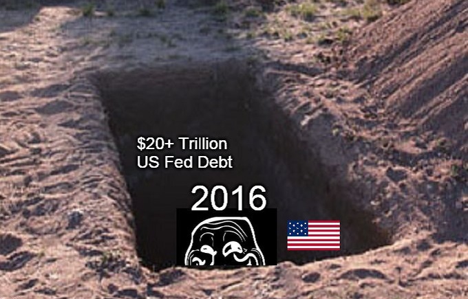 Blink Grave American Flag