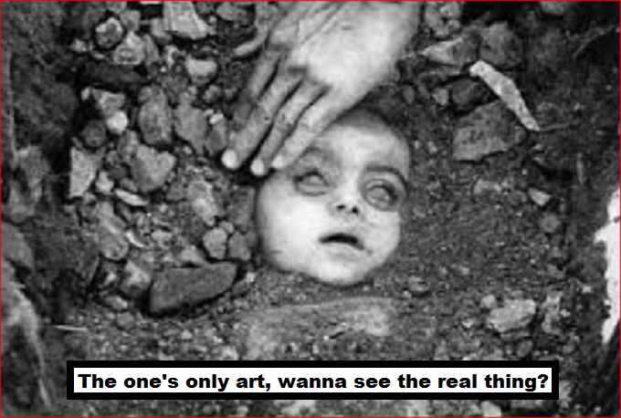 CHILD dead ART