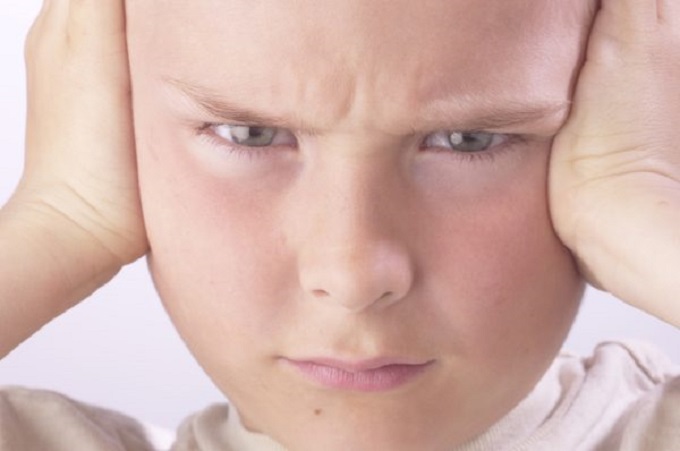 Child not listening eyes open