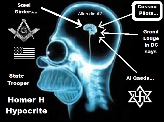 Homer HYPOCRITE Grand LODGE DC Allah CESSNA PILOTS