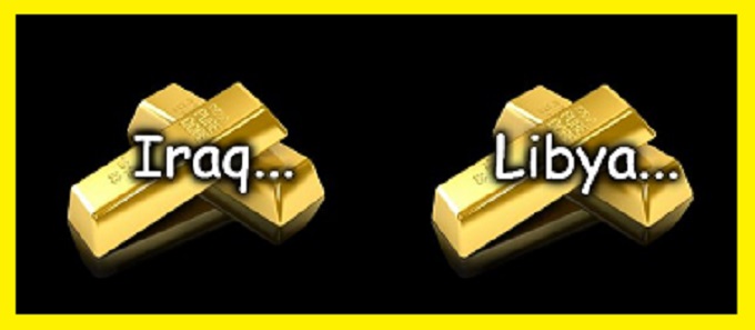 Iraq Libya gold