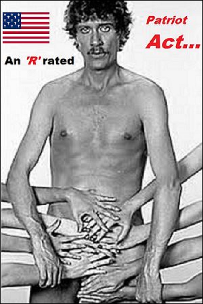 Long John Holmes Patriot Act American flag