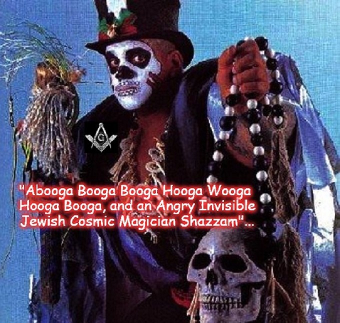 The Witch Doctor black pope Mason