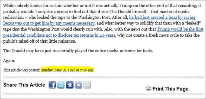 Trump fooled DATE PP