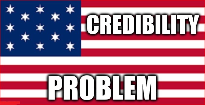 America credibility problem