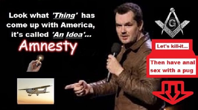 Amnesty THING Jim Jeffries Mason ANAL SEX WITH A PUG 680