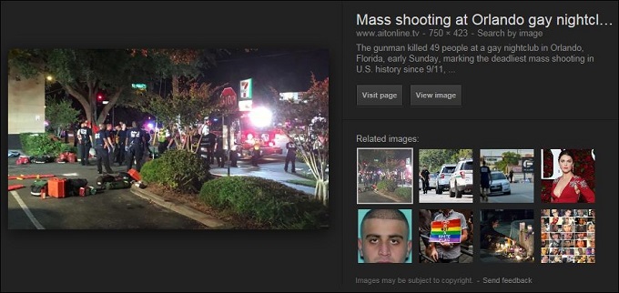 Orlando shooting screenshot two