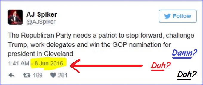 Twitter TRump Convention