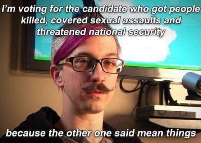 Gay voter mean things