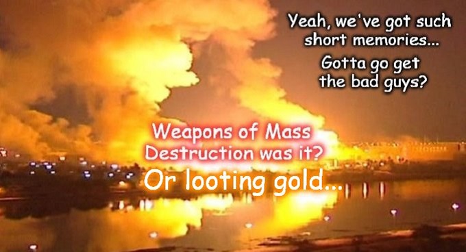 IRAQ WMD Looting Gold bad guys