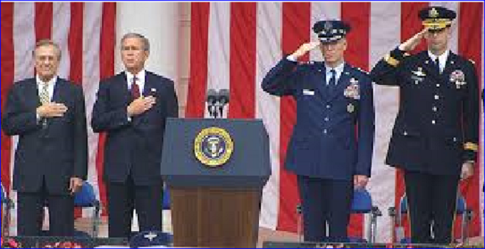 Salute the f;ag large