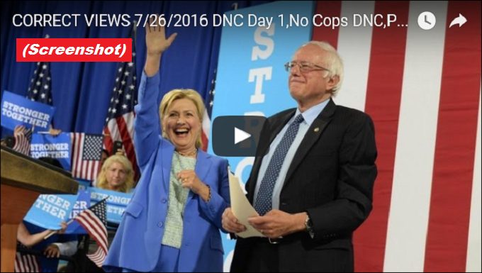 The Correct veiw 7-26-2016 younger Sanders and Clinton
