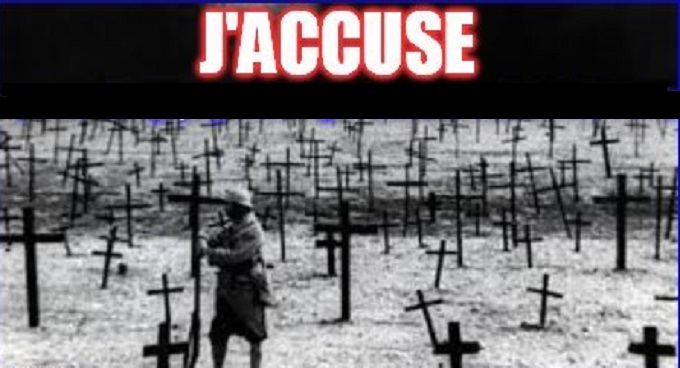 YOU BLOODY FRAUDS ~ J'Accuse