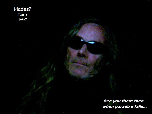 Almost a smile ~ Hades just a joke